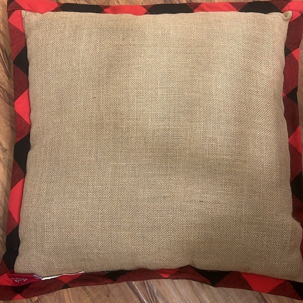 Plaid Throw Pillows 2 -Pier 1 & Stratford Home - Picture 3 of 6